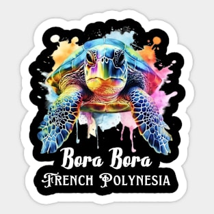 French Polynesia Bora Bora Sticker